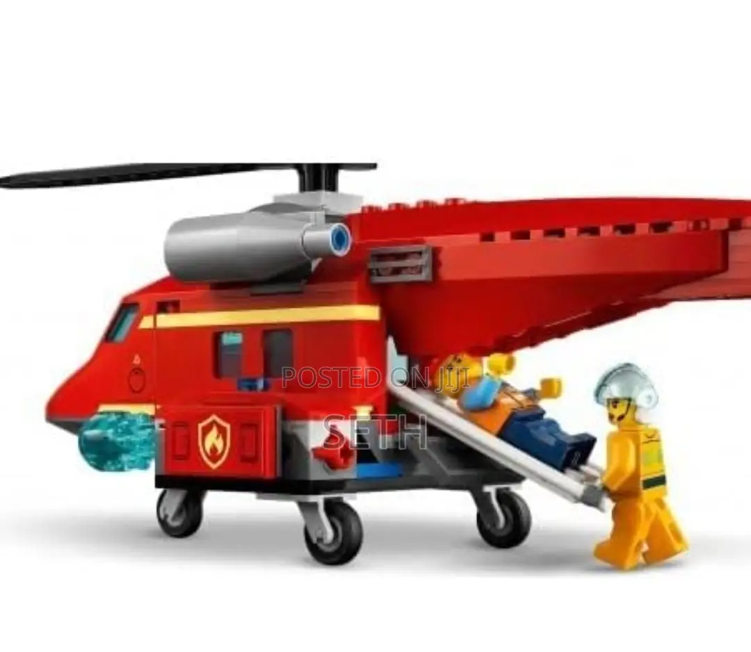 LEGO City Fire Rescue Helicopter 60281 Building Kit