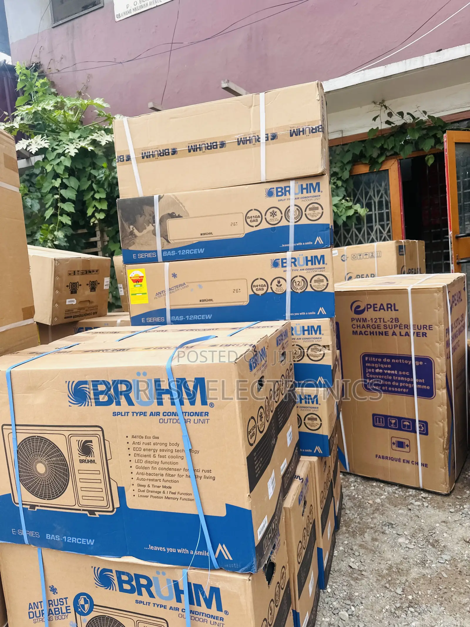 Bruhm Split R410 Gas 1.5hp Split R410 Gas