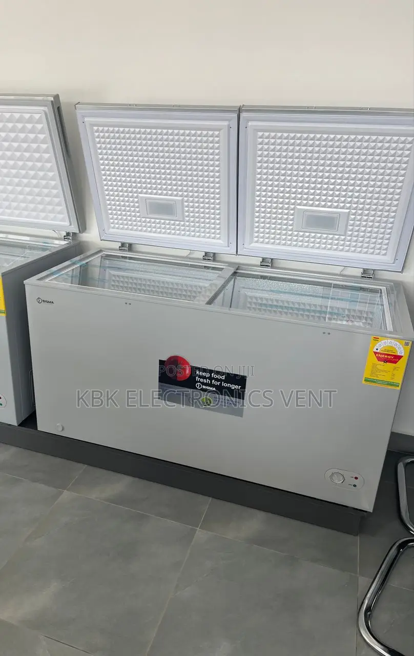 Sigma 510liter Double Door Chest Freezer