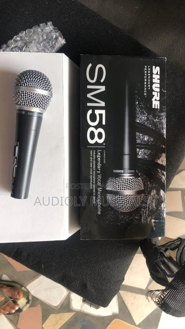 Shure Sm58 Cord Microphone