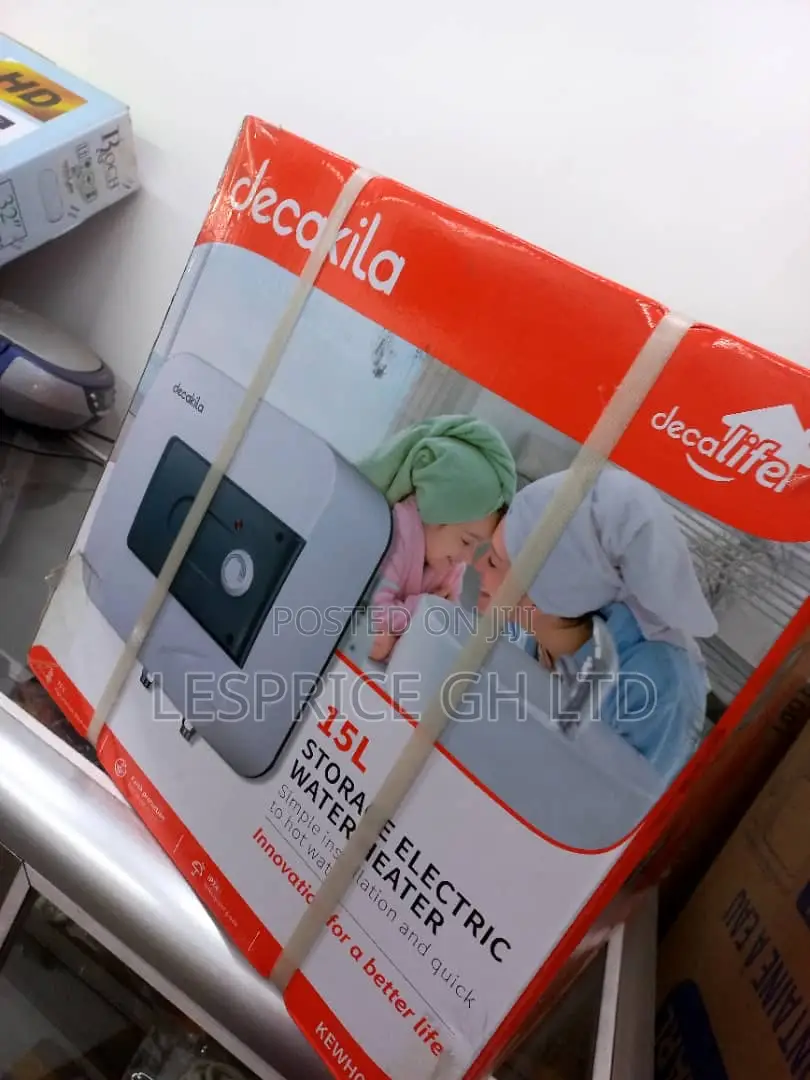 Approved ~Decakila 15L Water Heater