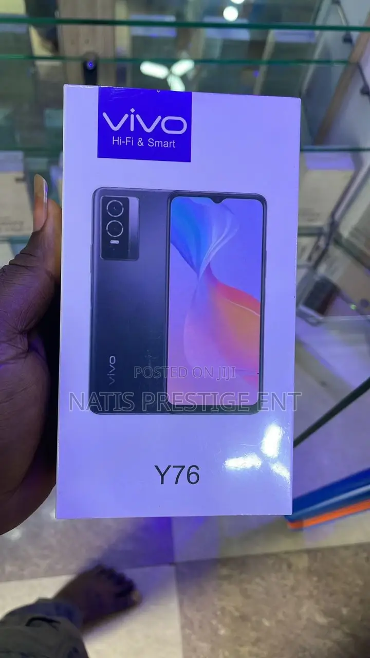 New Vivo Y78 256 GB Black