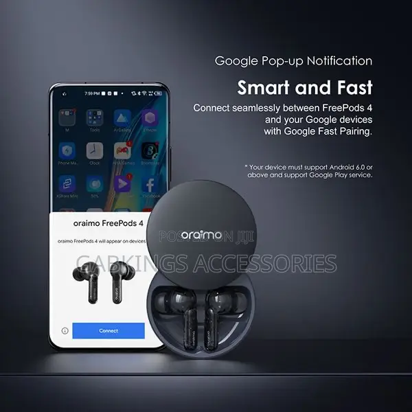 Oraimo Freepods 4 Anc True Wireless Earbuds