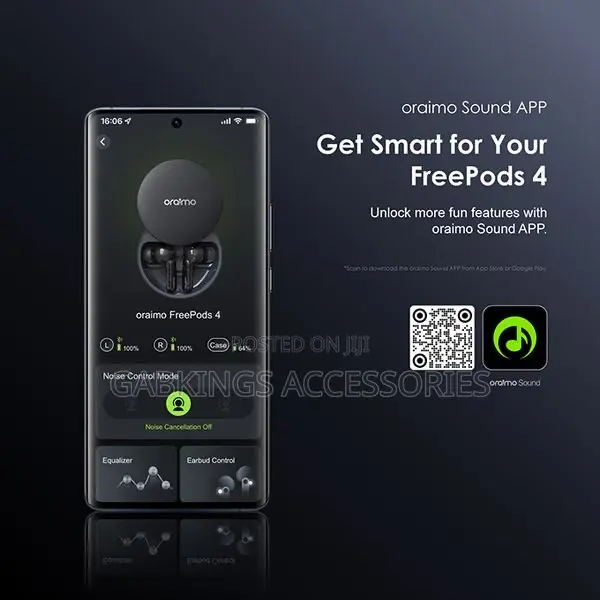 Oraimo Freepods 4 Anc True Wireless Earbuds