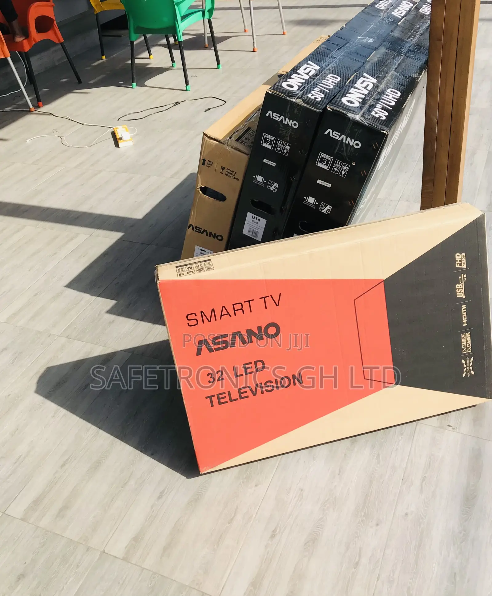 Glossy Led Smart Electric Asano 32 Inches Tv