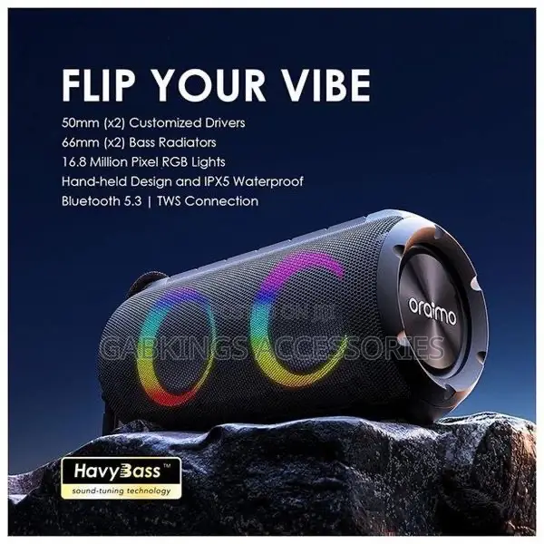 Oraimo Rover 12W Fm Wireless Speaker