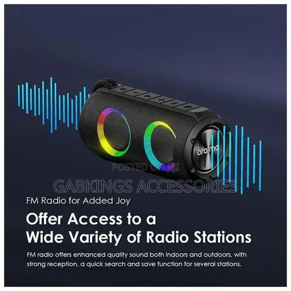 Oraimo Rover 12W Fm Wireless Speaker