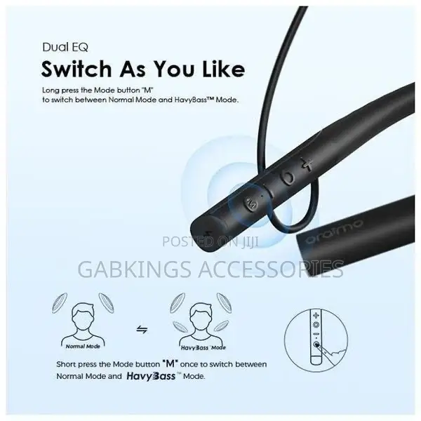 Oraimo Necklace Pro Anc Wireless Headphones