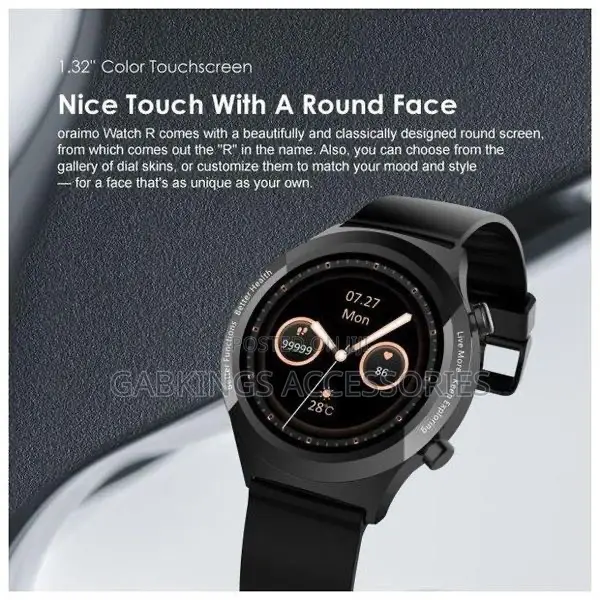 Oraimo Watch R 1.32" Waterproof Smart Watch