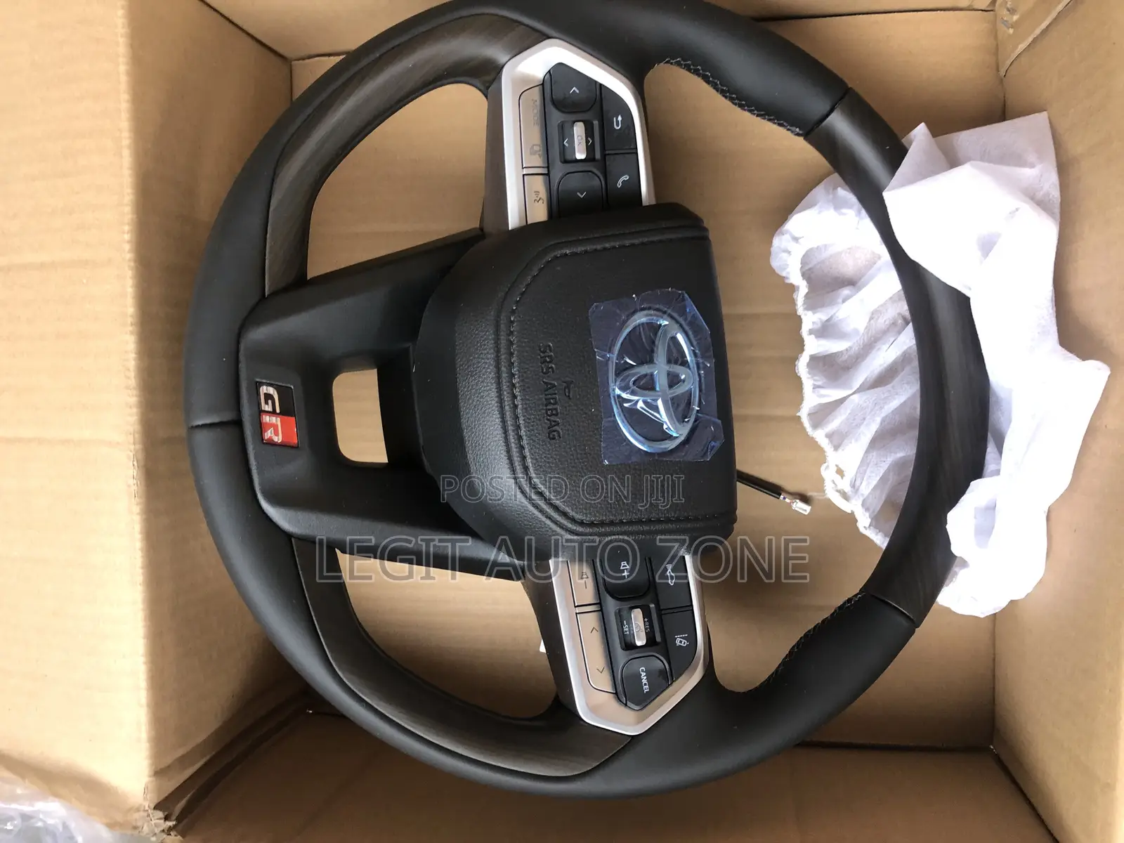 Toyota Land Cruiser 2021-2023 Complete Steering Wheel