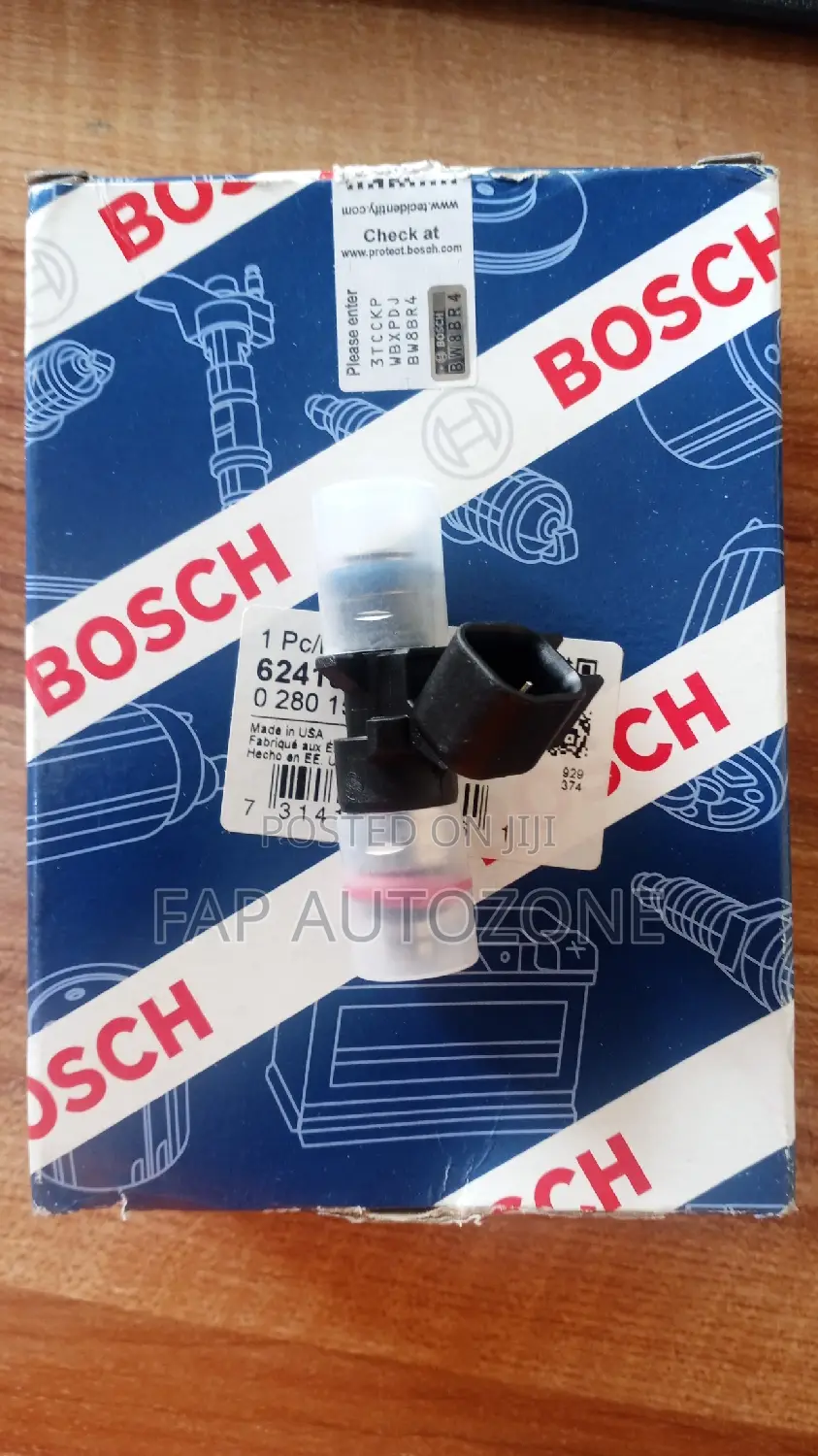 01655. Original Chrysler, Dodge, Ram Fuel Injector From Usa
