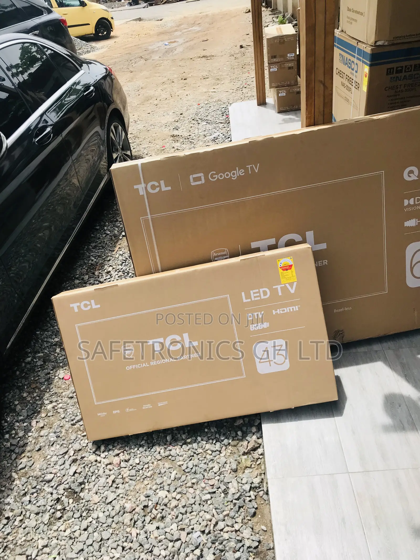 43 Inches Glossy Led Electric Black TCL D320 Tv