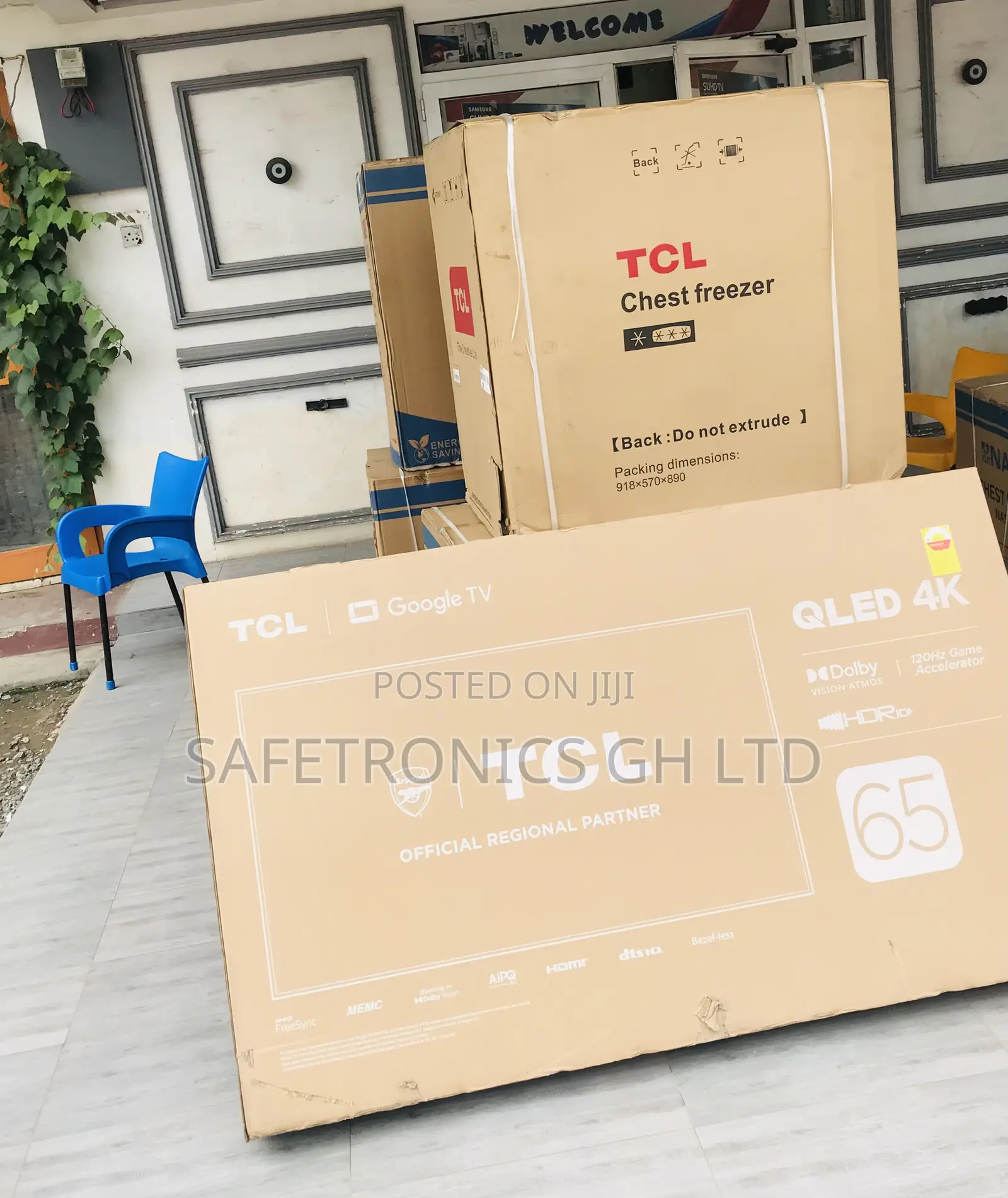 Smart Electric Black 65 Inches Glossy Qled C645 TCL Tv