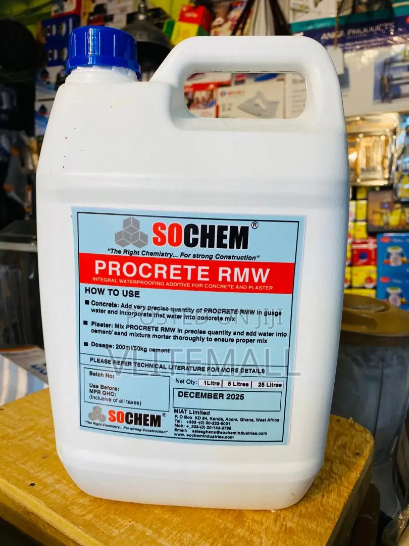Concrete Hardner, 5 Liters