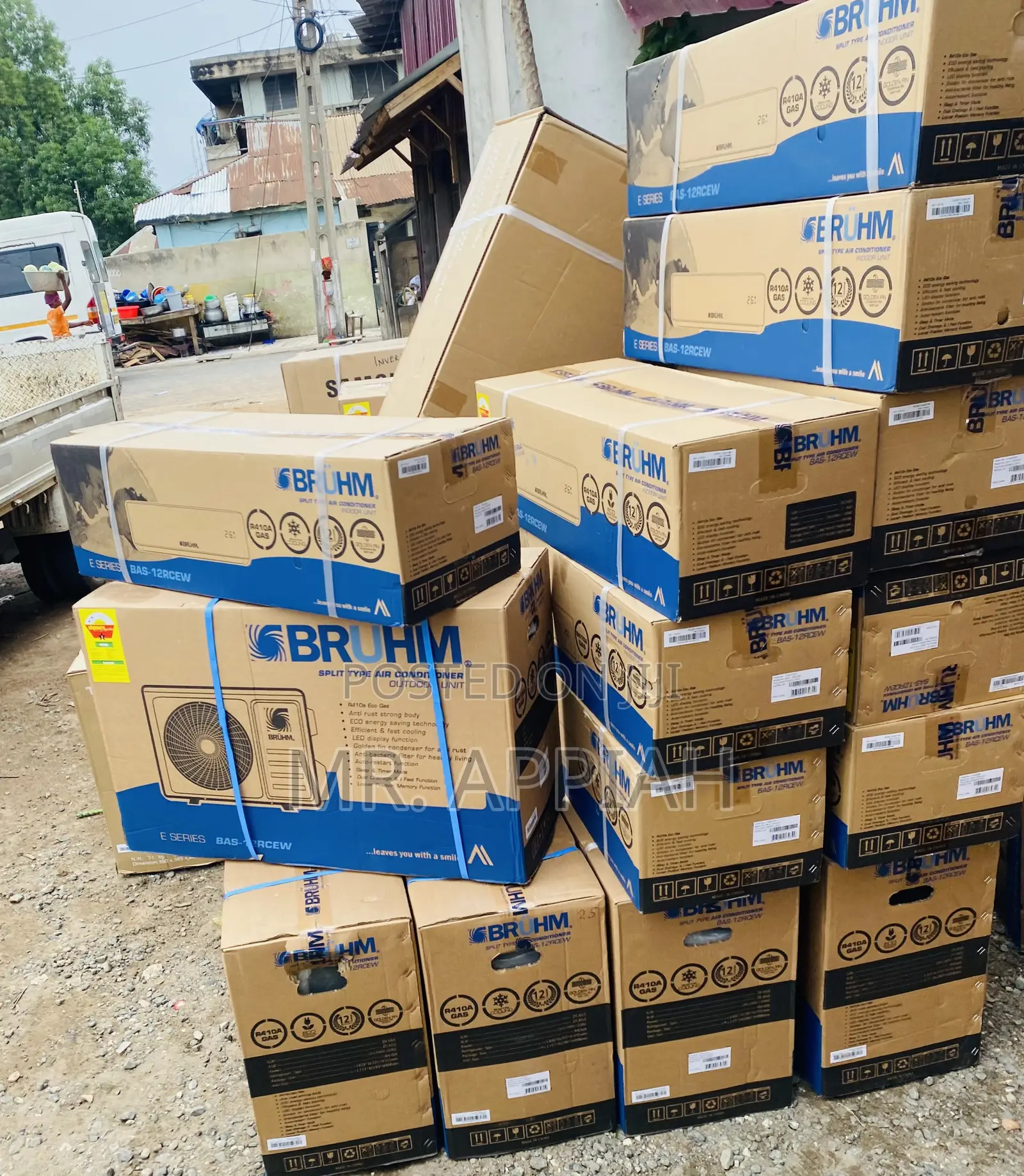 Shop Durable 1.5hp Bruhm Split Type Air Conditioner(R410).