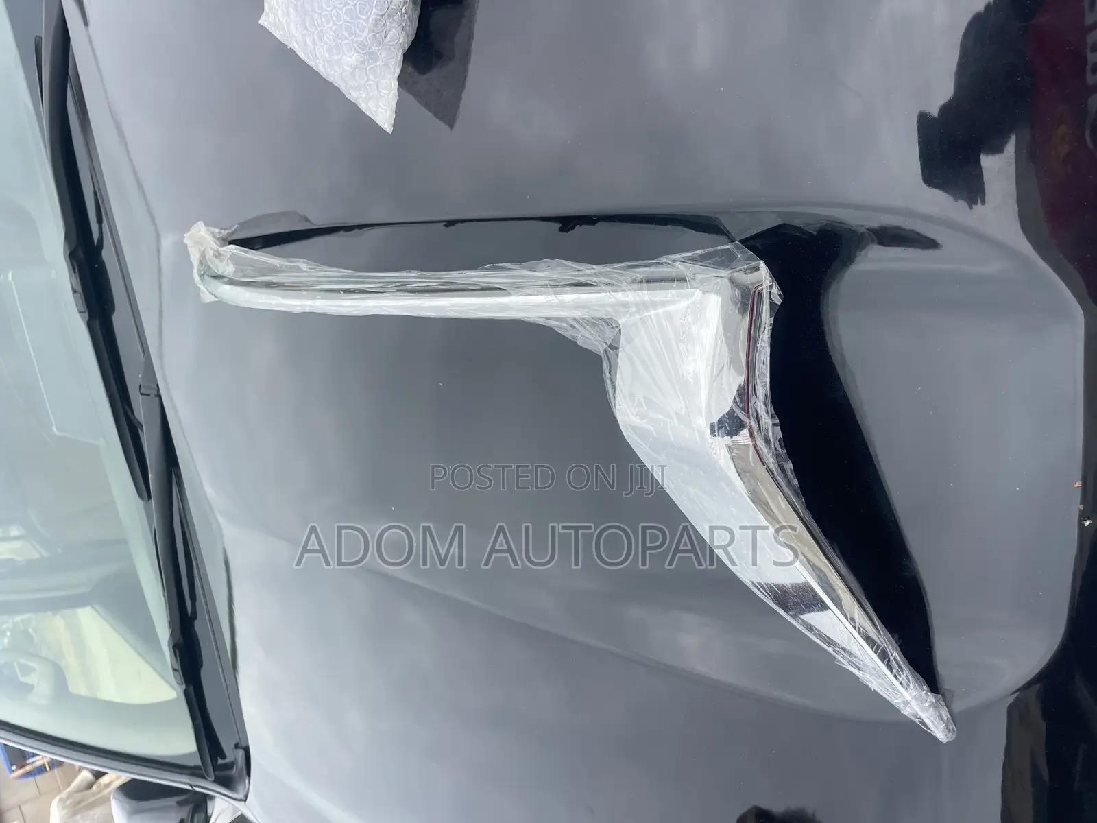 Land Cruiser Prado Headlight Chrome Shining