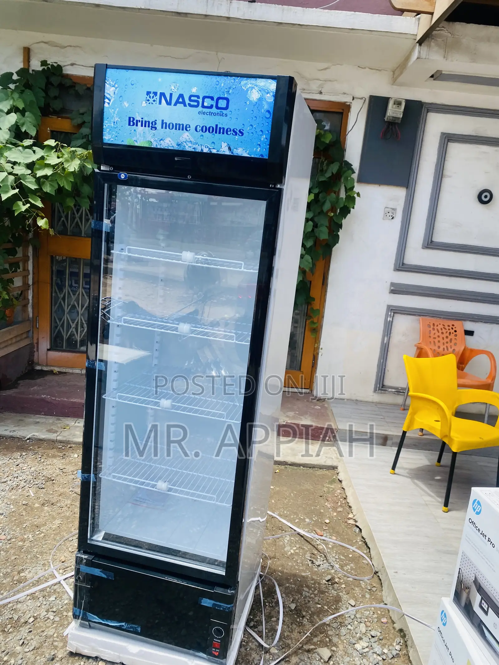 Latest Nasco Single Door Electric Display Refrigerator.