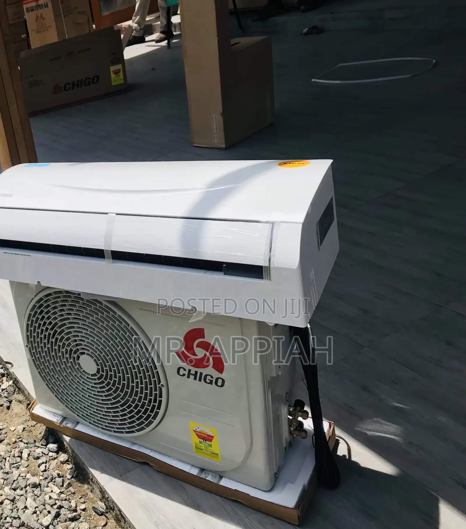 Adorable 1.5hp Chigo Split Type Air Conditioner(White)R410