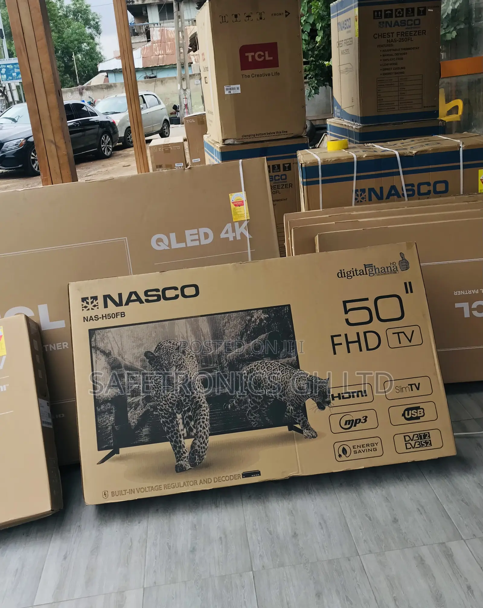 50 Inches Nasco Digital Glossy Led Electric Satellite Tv