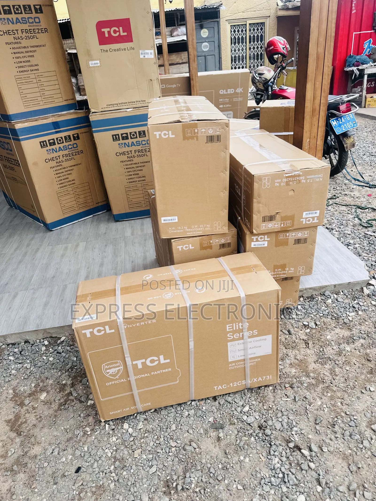 TCL White Brand —- New R410 Gas White 2.0hp Air Conditioner
