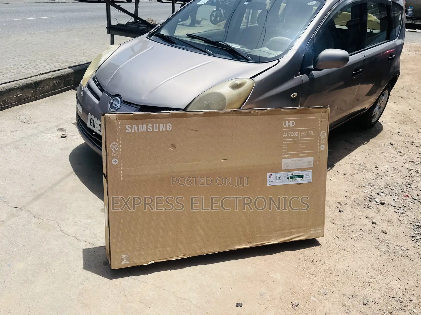 Ultra Modern Slim UHD Smart Samsung 55”Cu7000