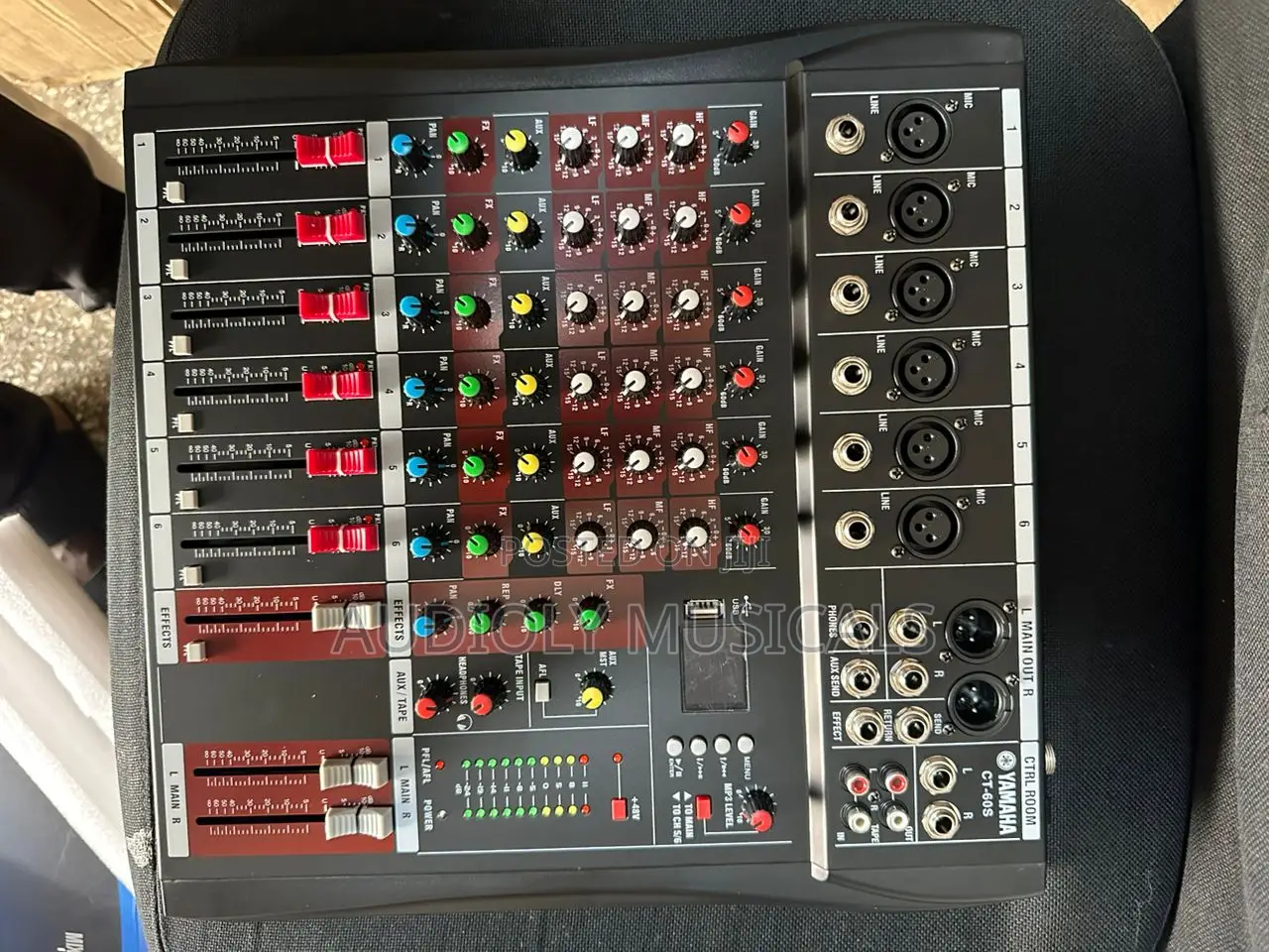 Yamaha 6 Channel Raw Mixer