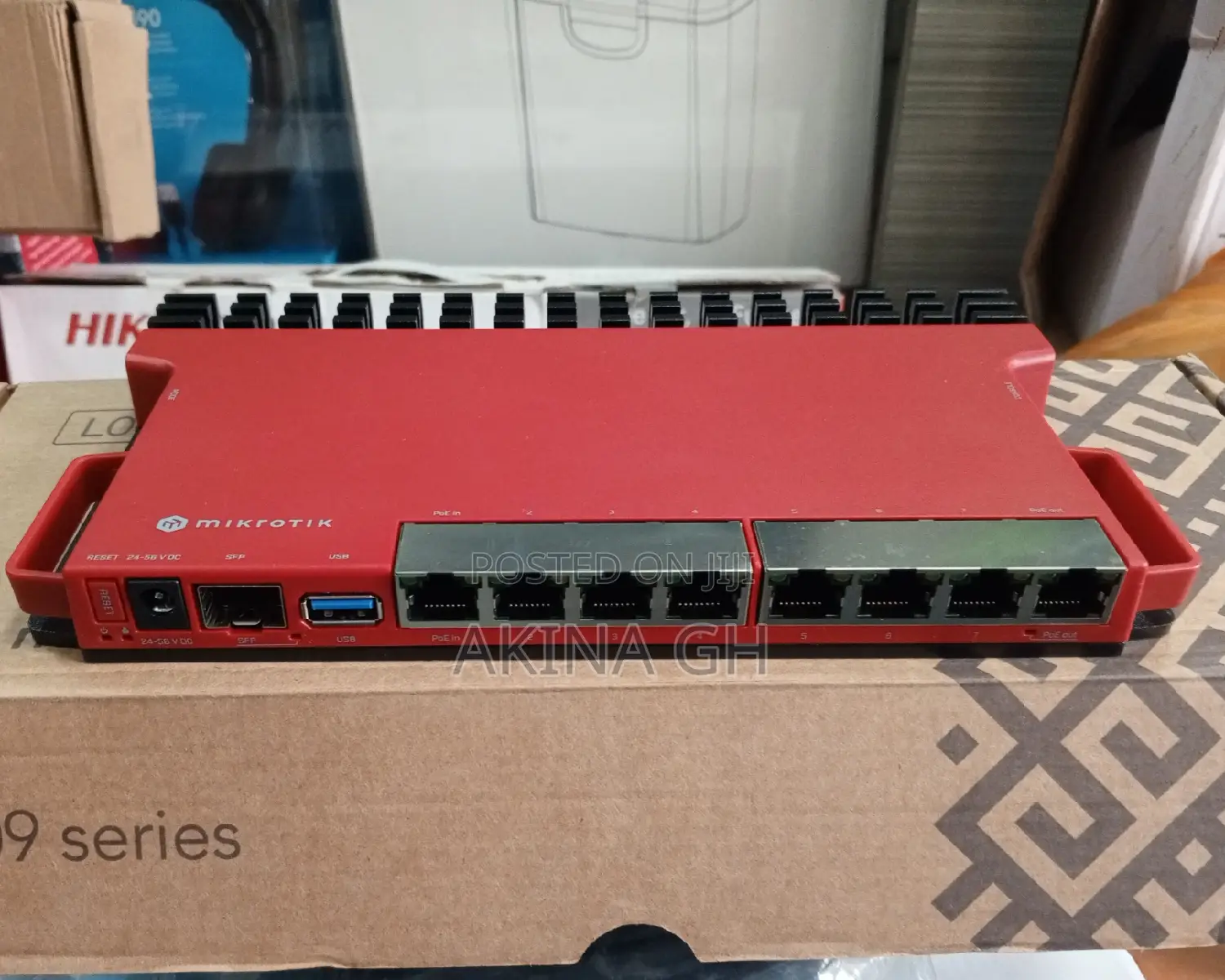 Mikrotik L009 8 Port Poe Router Board L009uigs-Rm