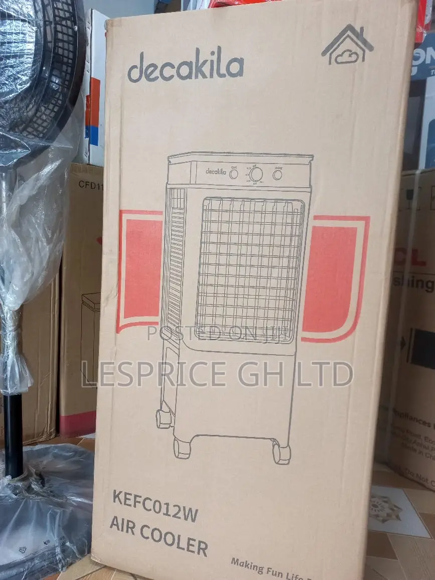 New in Box~Decakila 130w Air Cooler