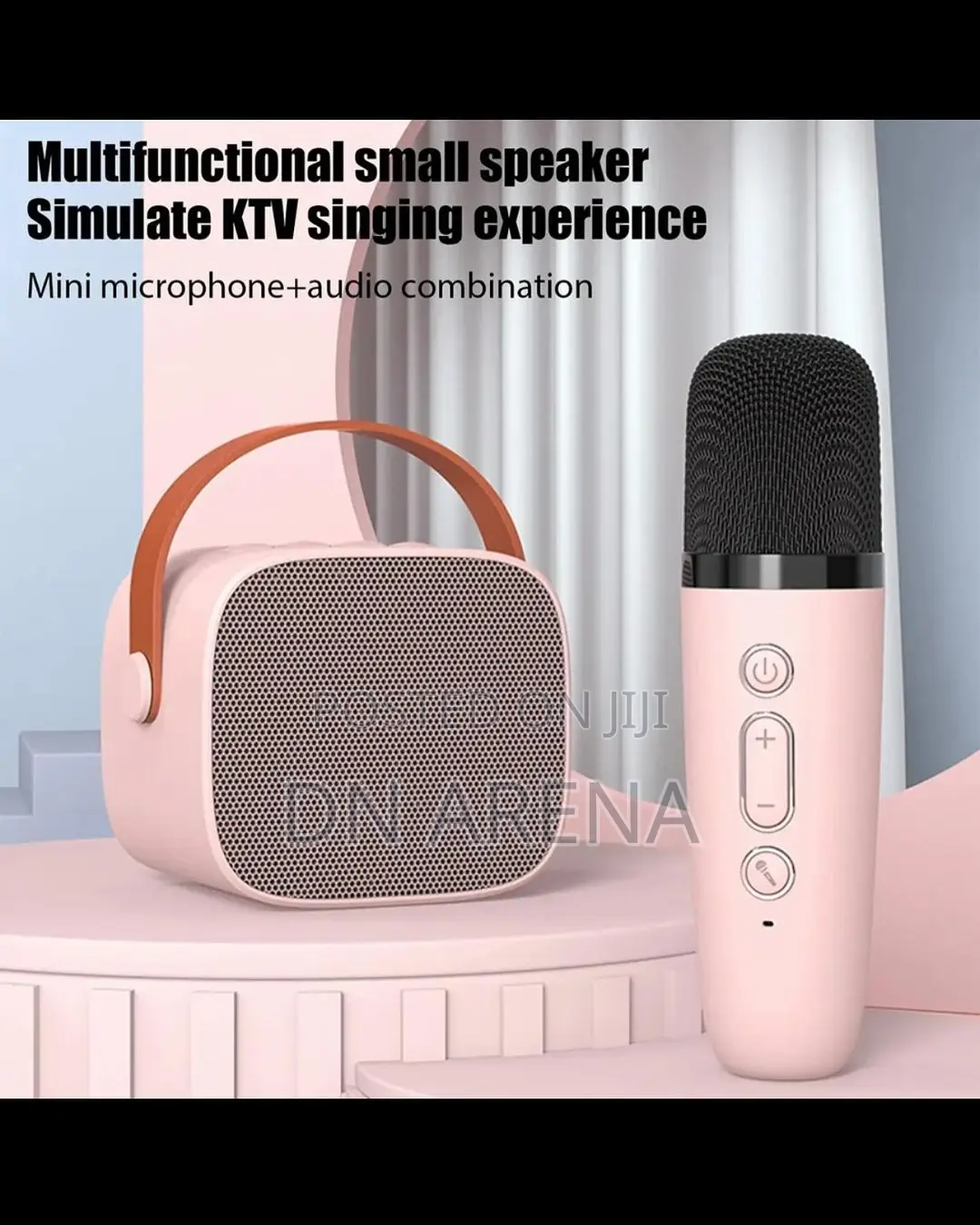 Wireless Karaoke Microphone + Speaker