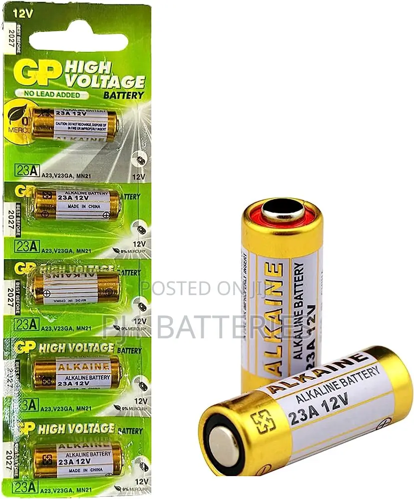 23A Alkaline Battery 23ae-C5 A23 MN21 LRV08 (Pack of 5)