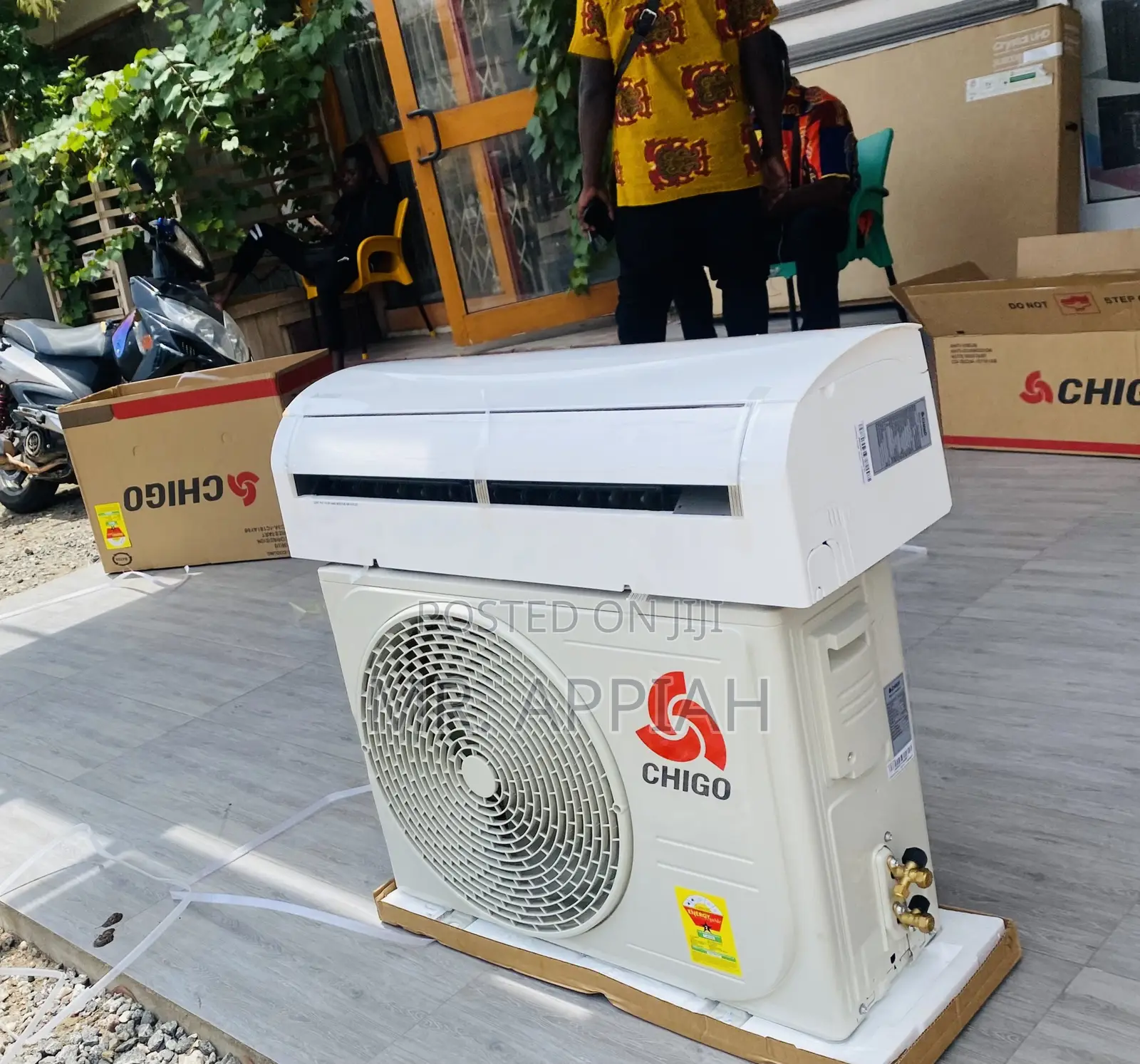 Chigo 2.0hp Split Type Electric Air Conditioner(White)R410.