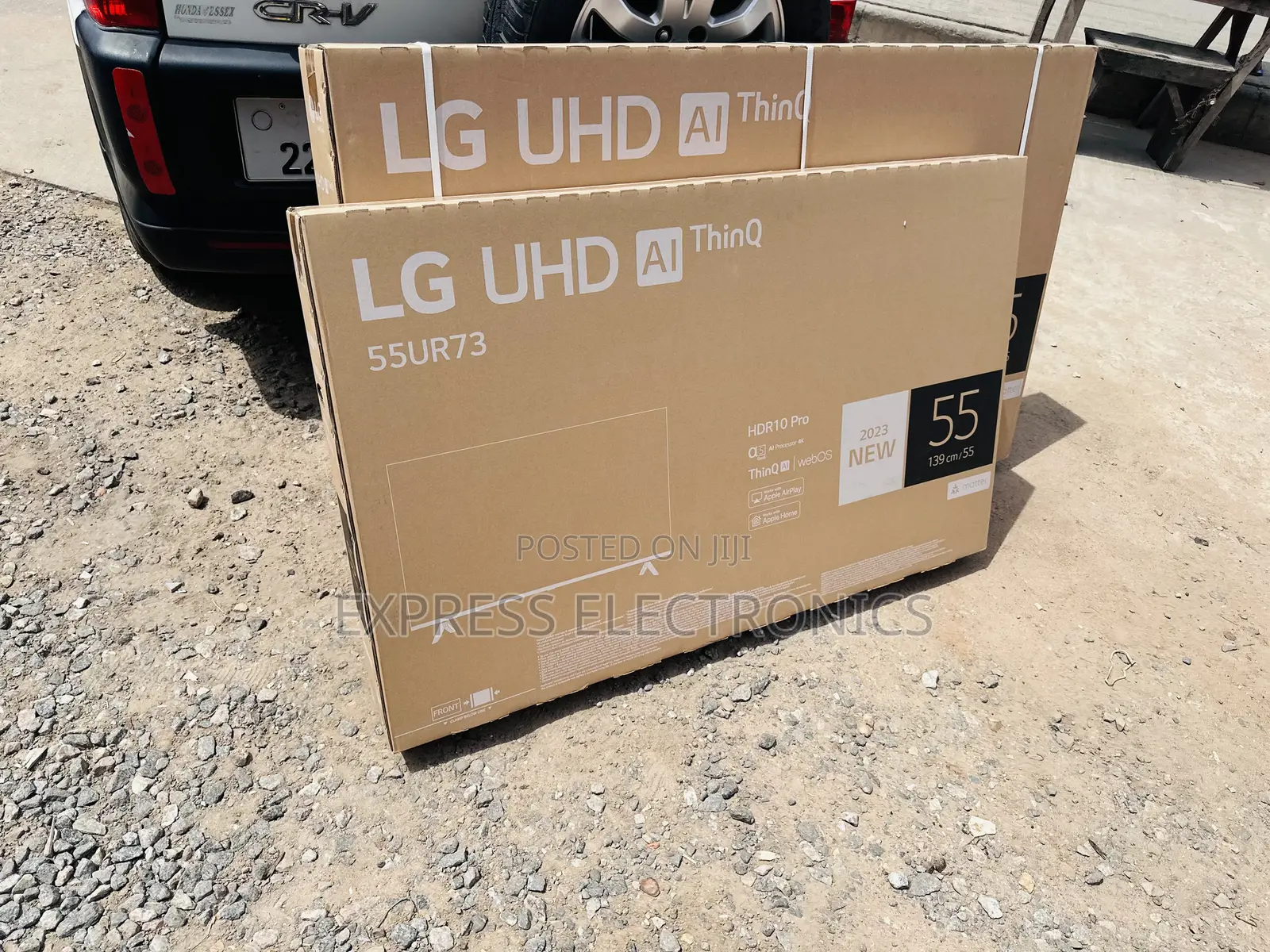 Very Slim UHD Smart Glossy Screen 55”UR78 Tv.