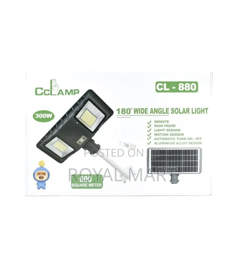 CC LAMP CL 880 Solar Street Light(300w)