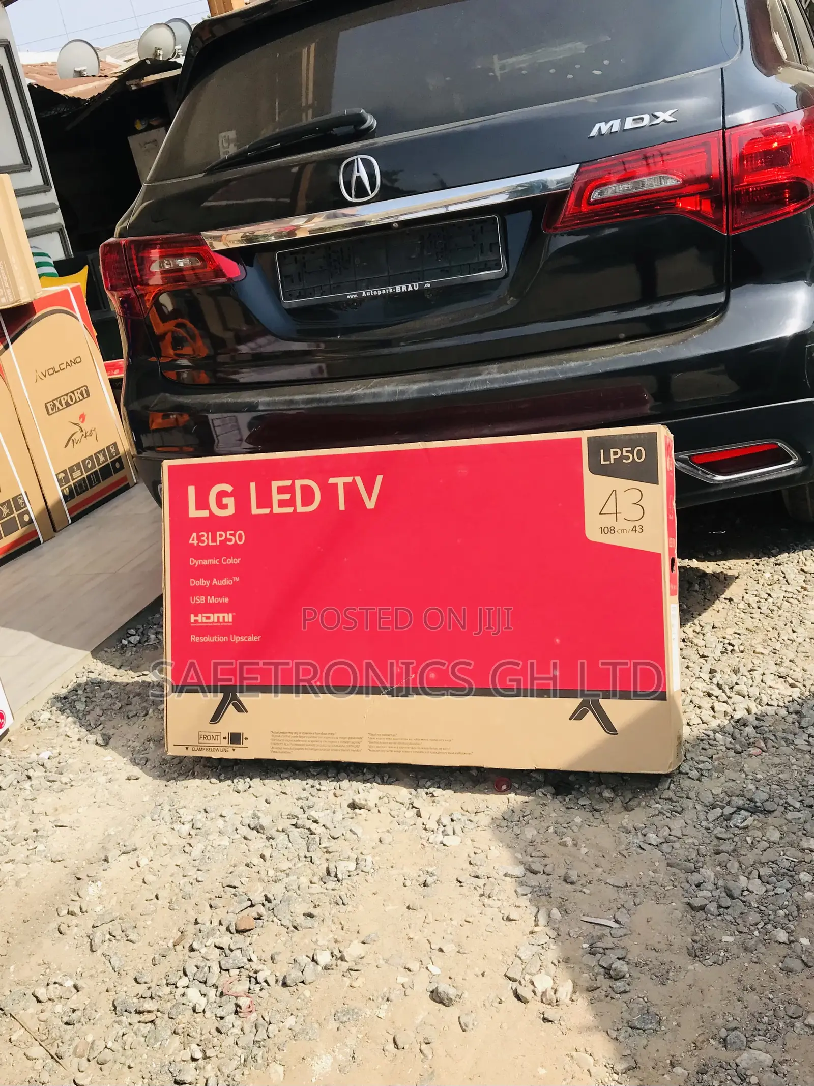 LP50 Electric LG 43 Inches Glossy Led Black Tv