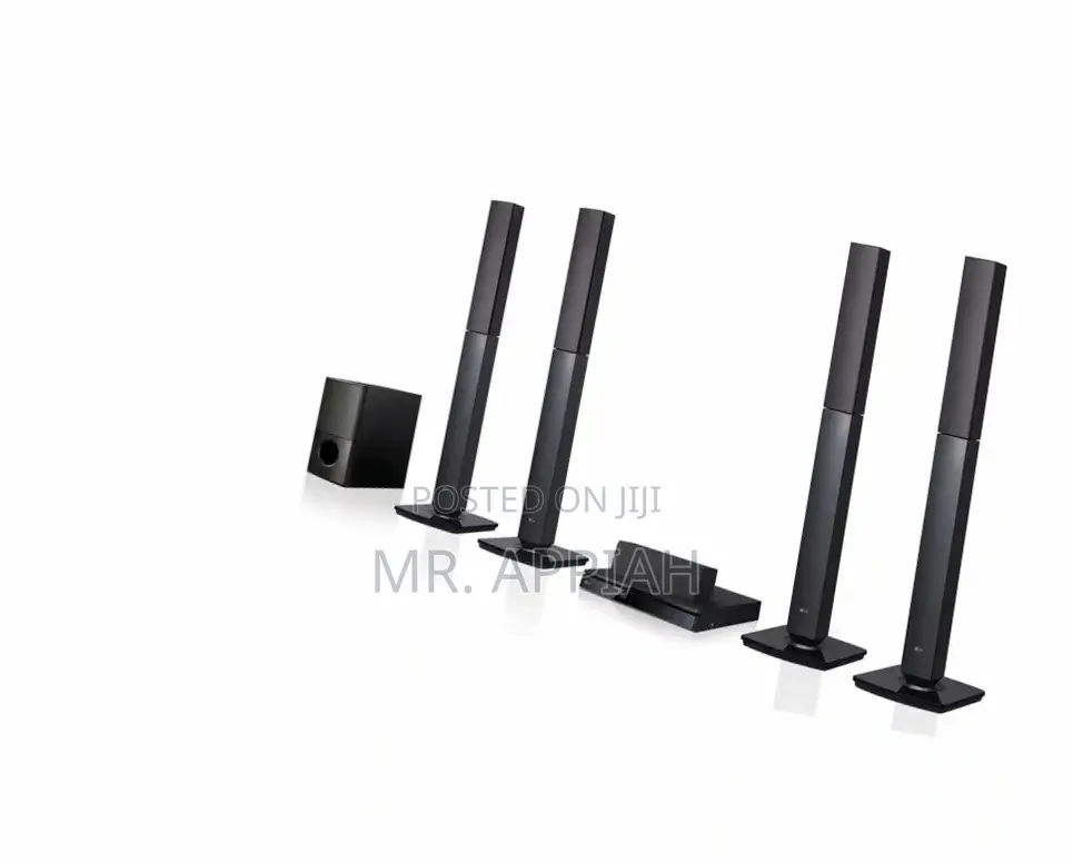 Sleek Lg LHD 655 Bluetooth Home Theater System(Black).