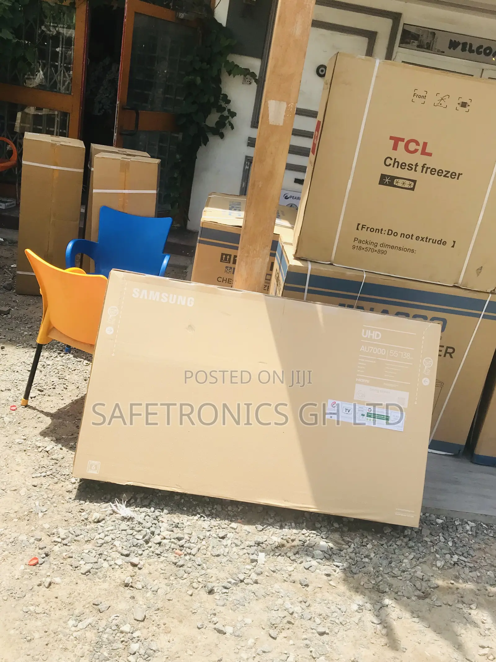 Samsung Au70 55 Inches Glossy Led Electric Smart Tv