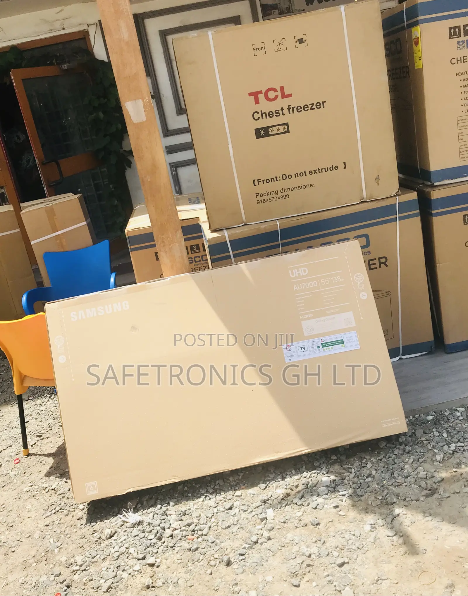 Samsung Au70 55 Inches Glossy Led Electric Smart Tv