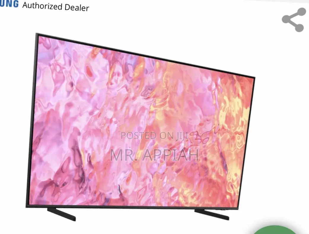 Sleek Design Samsung 65q60c 65” HDR Smart Tv(Black).