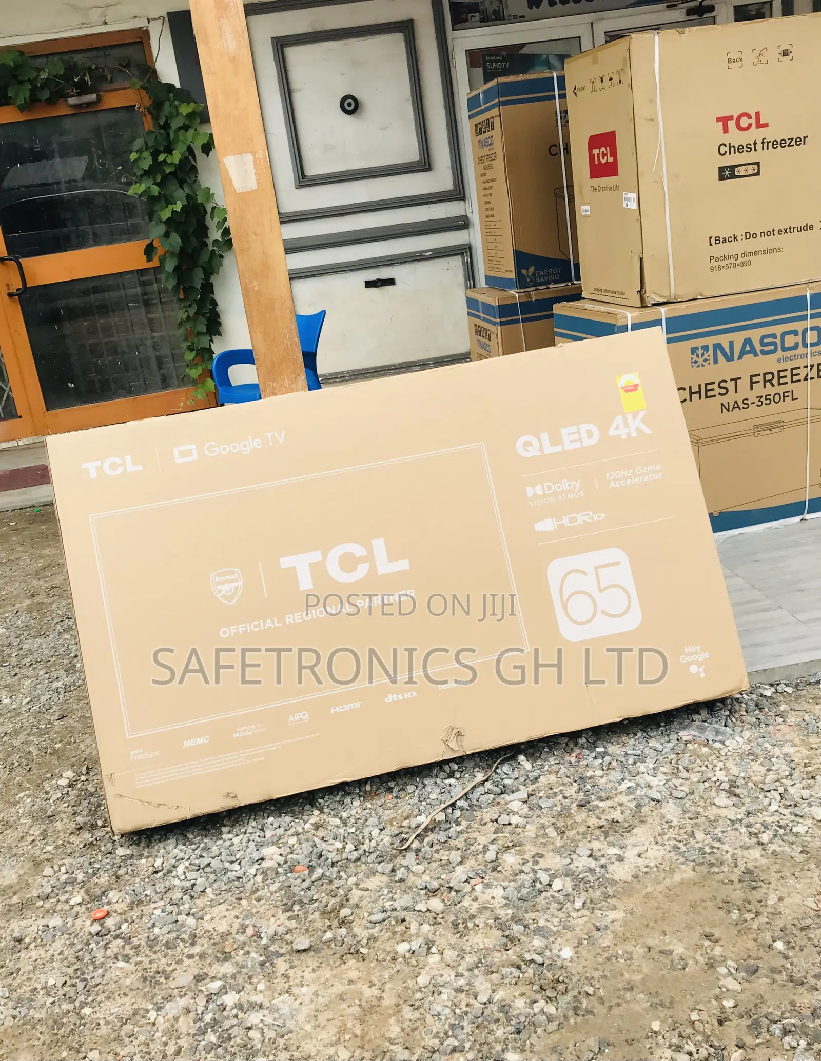 65 Inches Qled Glossy Black TCL Electric C645 TVV