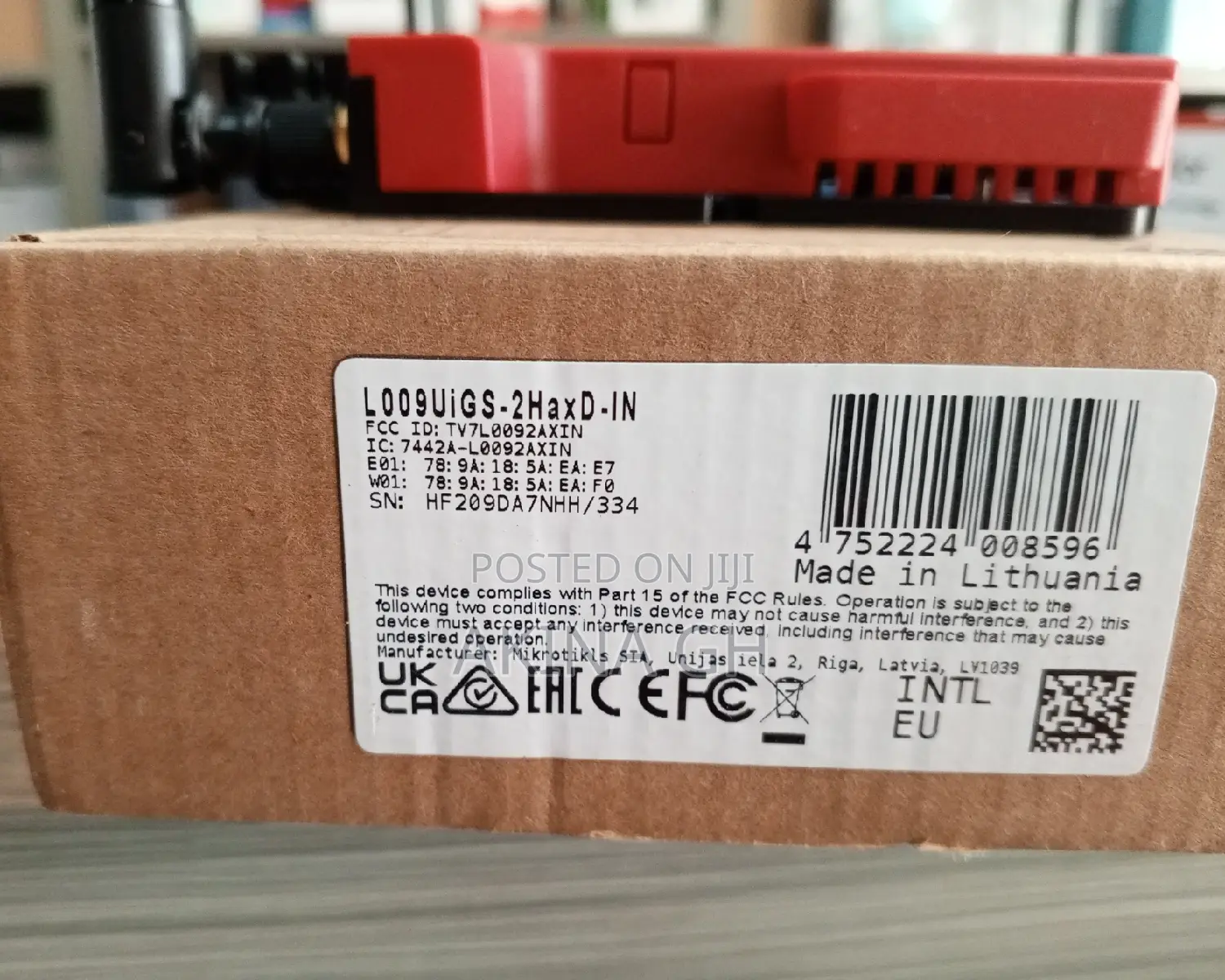 Mikrotik L009 Poe Wireless Router Board L009uigs-2haxd-In