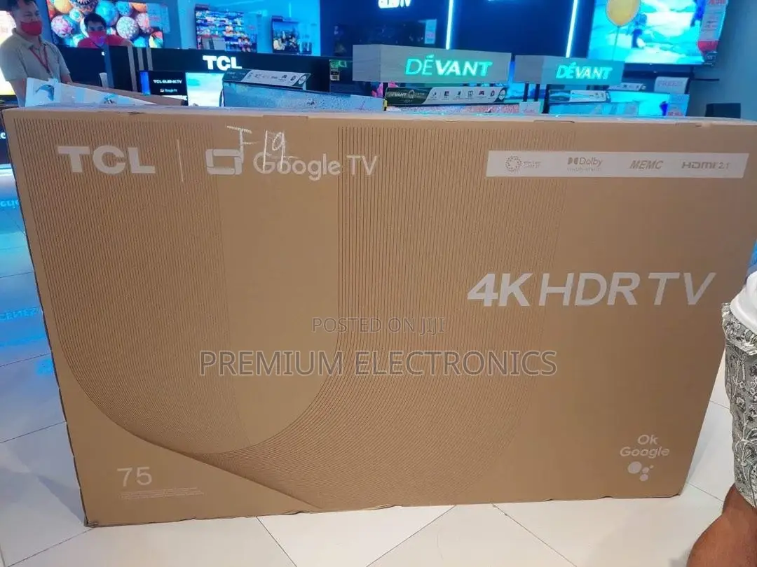 Promotional Great Deal Tcl 75" Uhd Hdr Smart 75p6k Tv