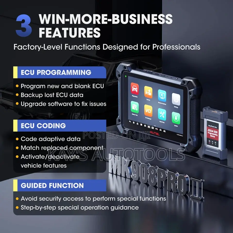 Autel Mk908pro Ii Advanced Car Diagnostics Tool