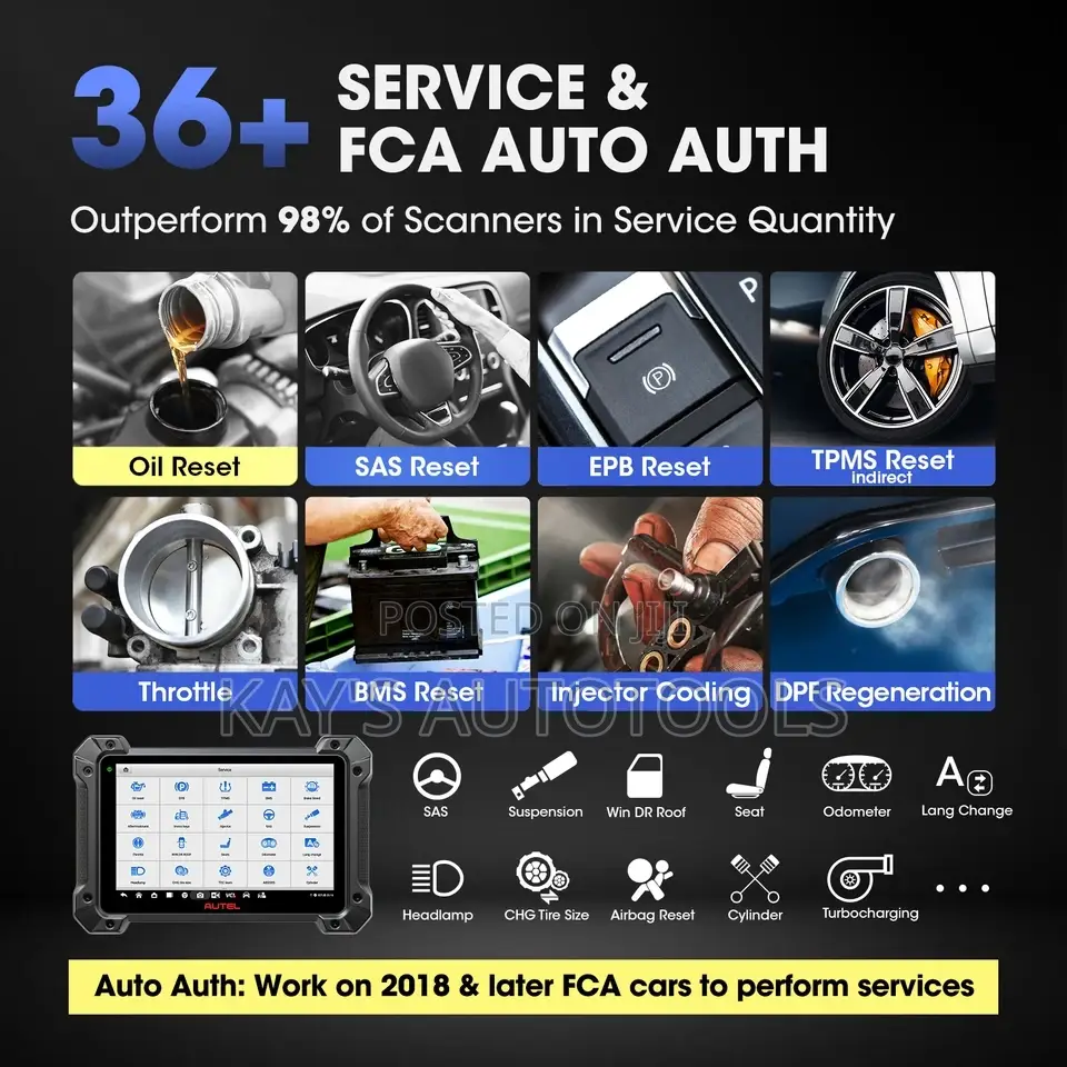 Autel Mk908pro Ii Advanced Car Diagnostics Tool