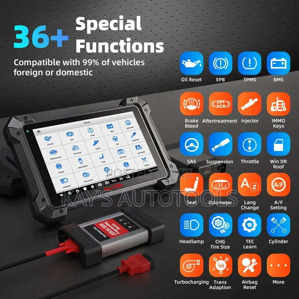 Autel Mk908pro Ii Advanced Car Diagnostics Tool