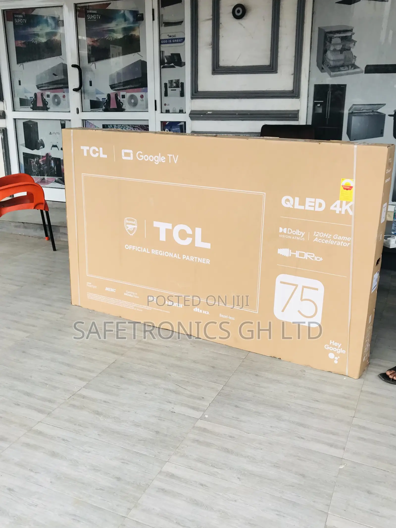 Qled Smart TCL 75 Inches Glossy Electric C645 Tv