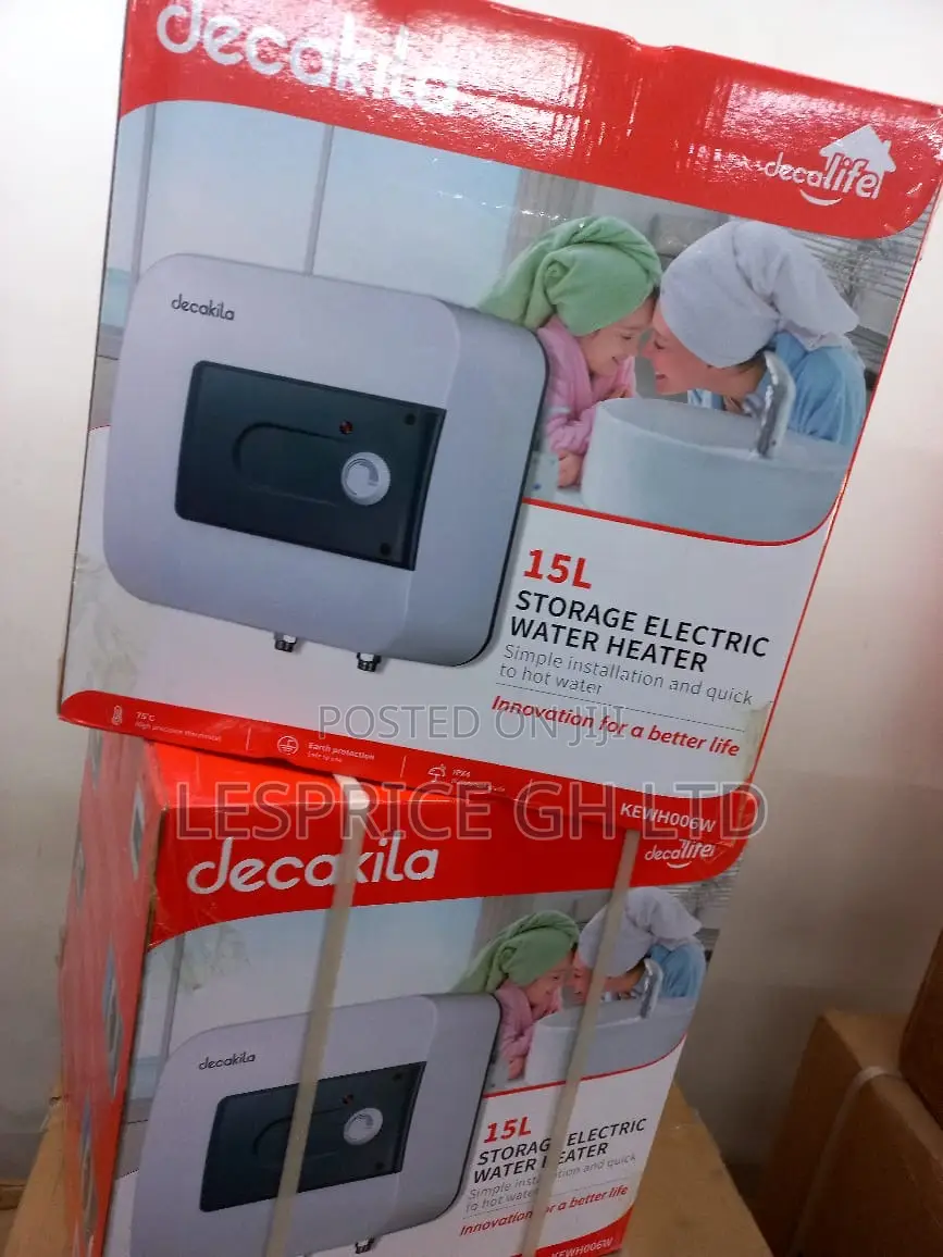Quality and Affordable ~Decakila 15L Water Heater