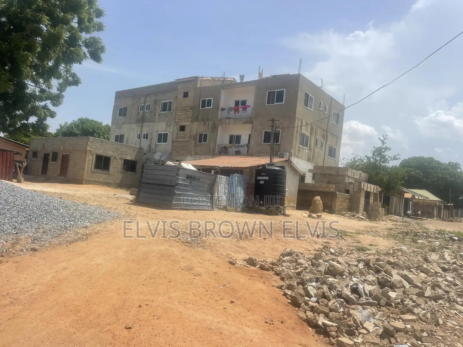 40 by 100 Plot for Sale at NMIADJORN Around Police Station