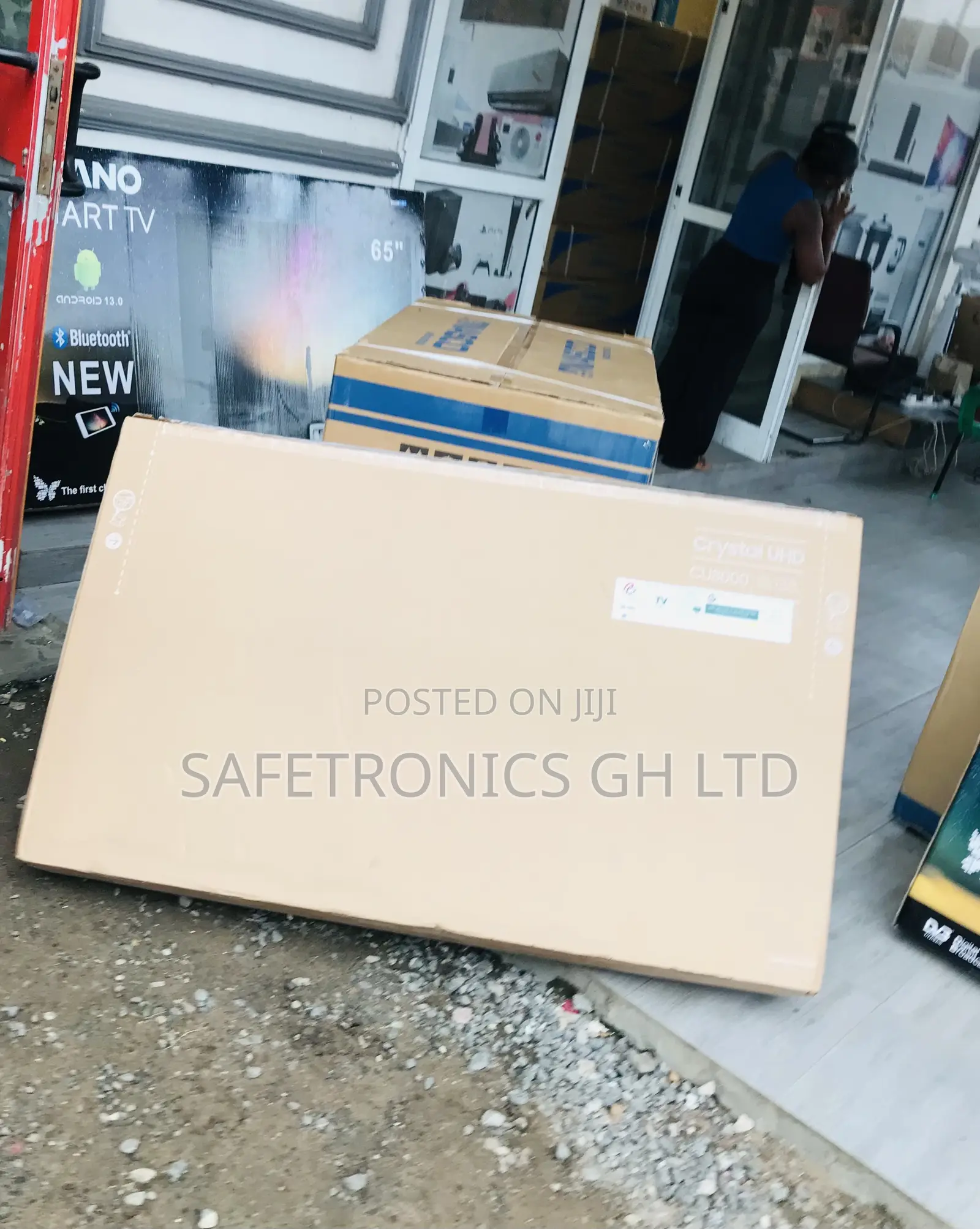 Smart Samsung Led Uhd Samsung 55 Inches Cu80 Electric Tv