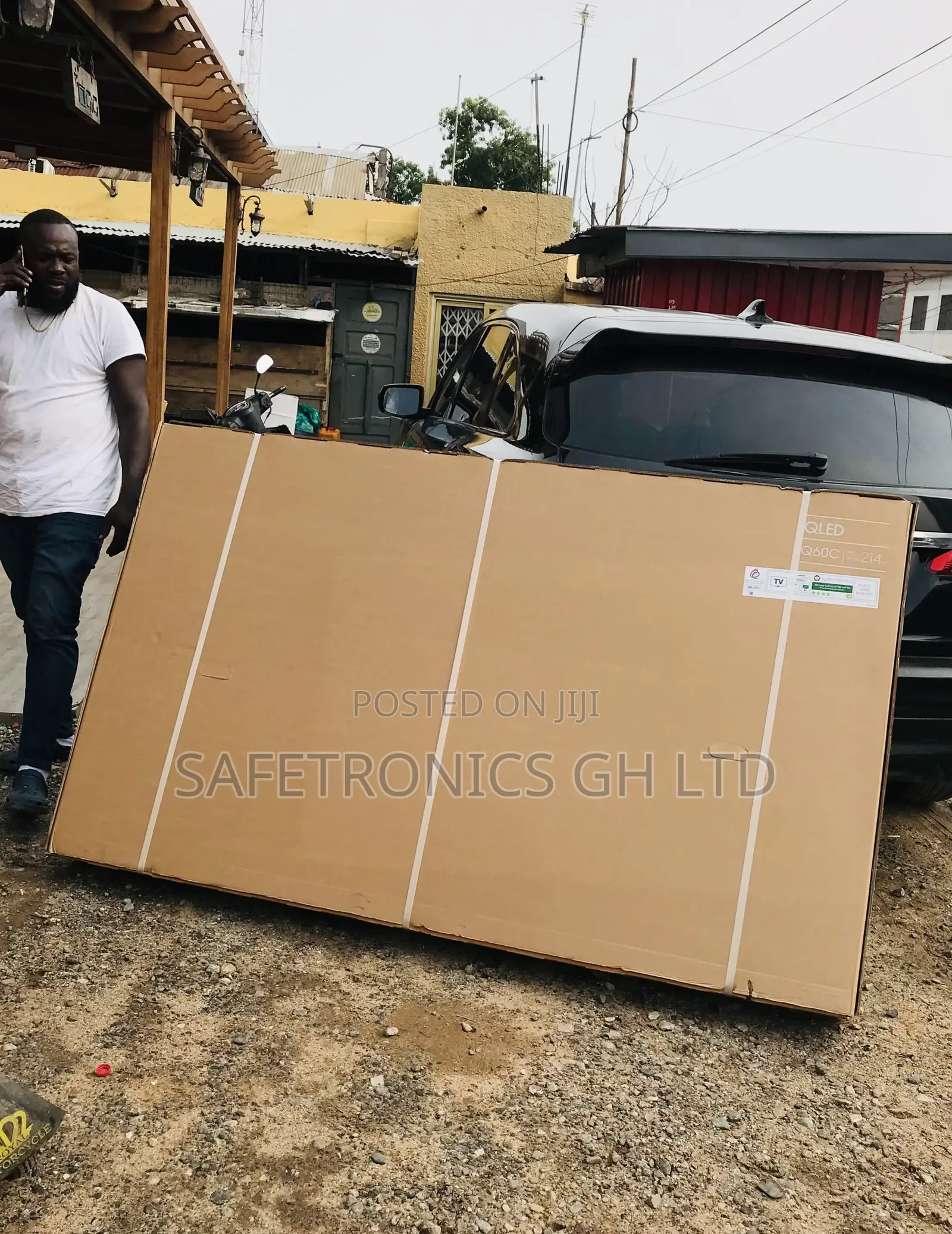 Q60c Samsung Smart 85 Inches Glossy Qled Electric Tv