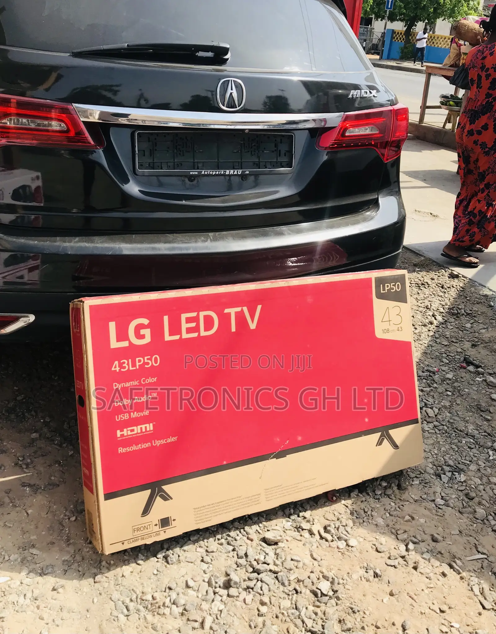 LP50 43 Inches Glossy Led Electric Black Smart LG Tv